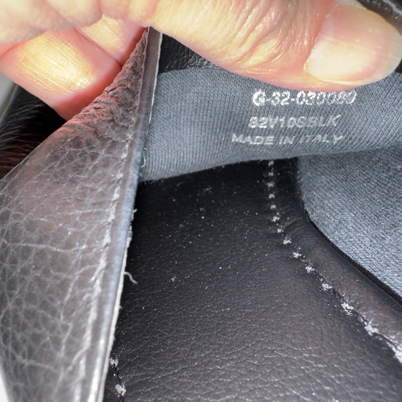 NEW Christian Di Riccio Real Pebble Leather platform slide sandals.Made in Italy - Picture 4 of 4